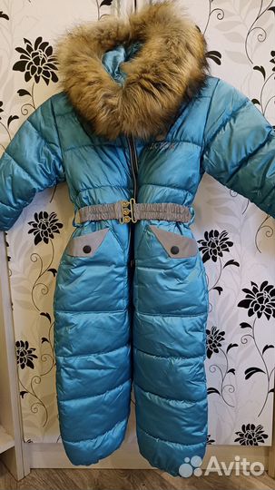 Зимний комбинезон для девочки 98