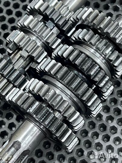 Коробка в сборе Kawasaki KX 80 1994