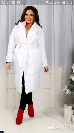 Пальто- пуховик парка