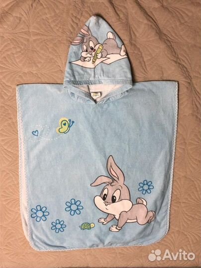 Полотенце пончо детское