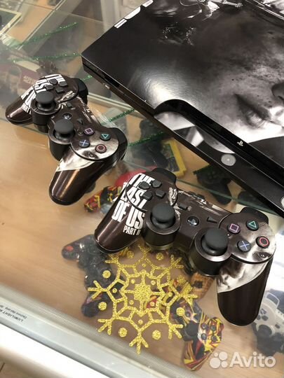 Ps3 Slim 500gb и 70 игр. Полный комплект