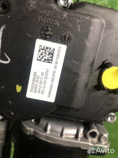 Моторчик дворников трапеция lexus rx4 правый руль