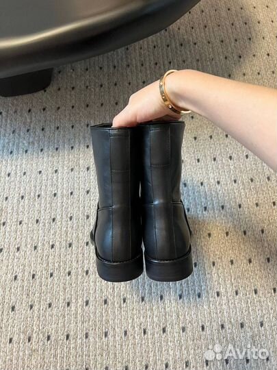 Полусапоги The Row натуральная кожа