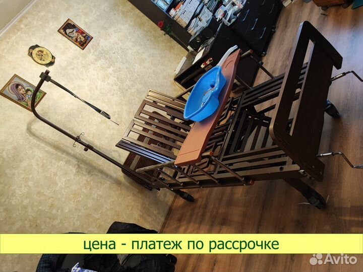 Медицинская кровать с туалетным устройством