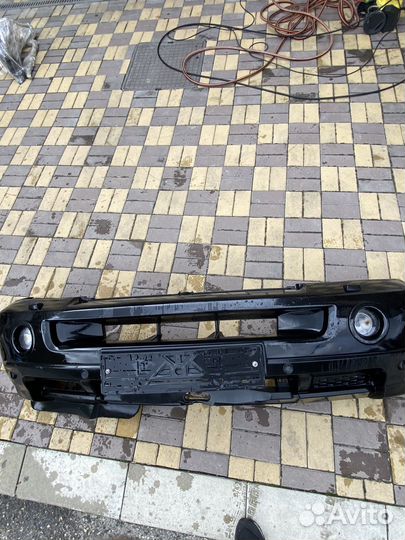 Передний бампер на Range Rover Sport l320