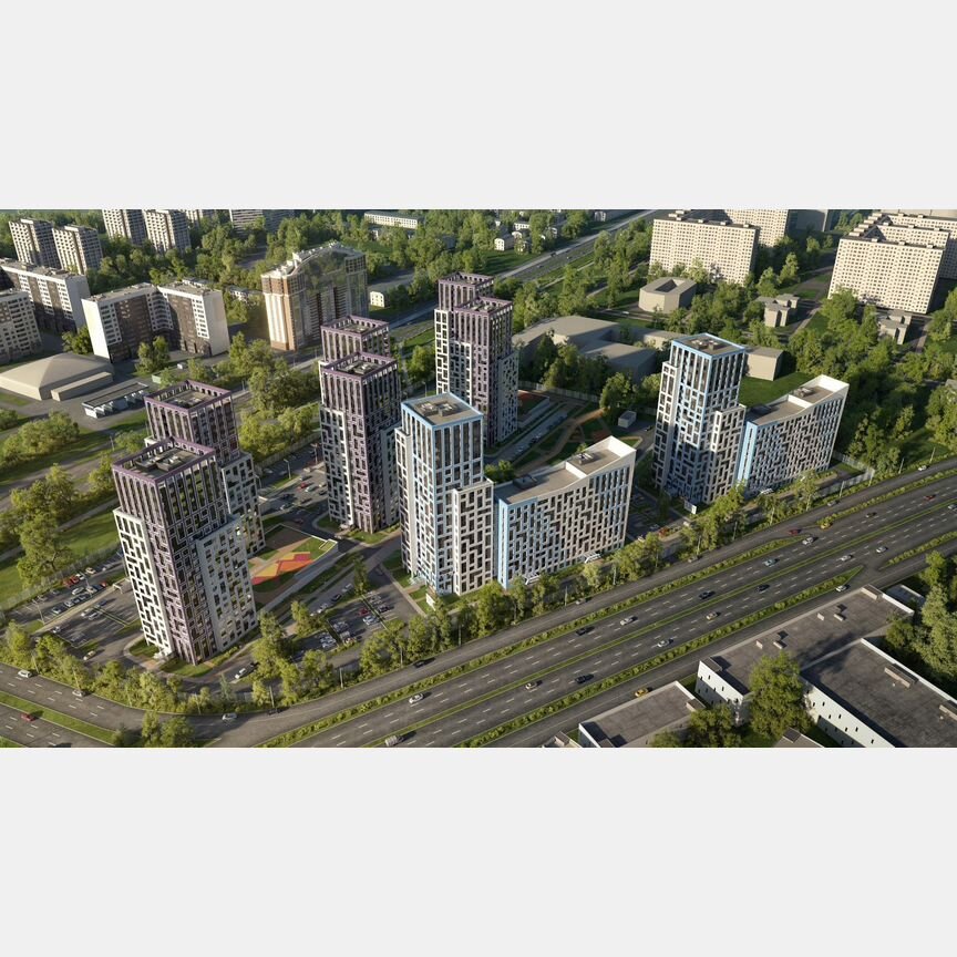 2-к. квартира, 85,3 м², 19/22 эт.