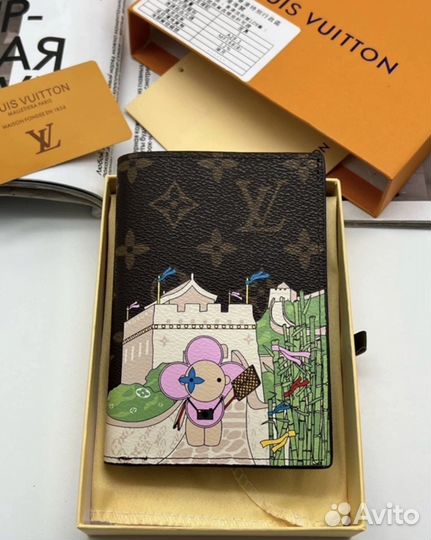 Обложка для паспорта louis vuitton
