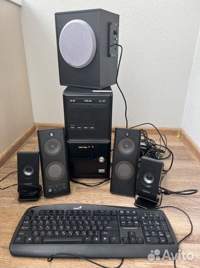 Системный блок asus динамики