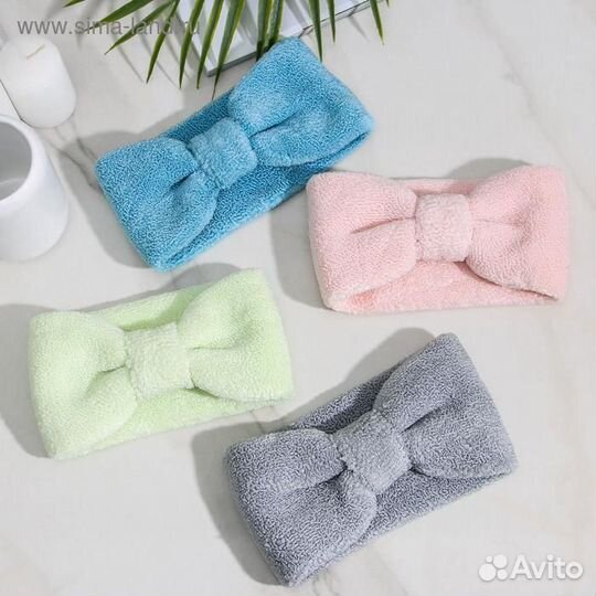 Повязка для умывания, цвет микс