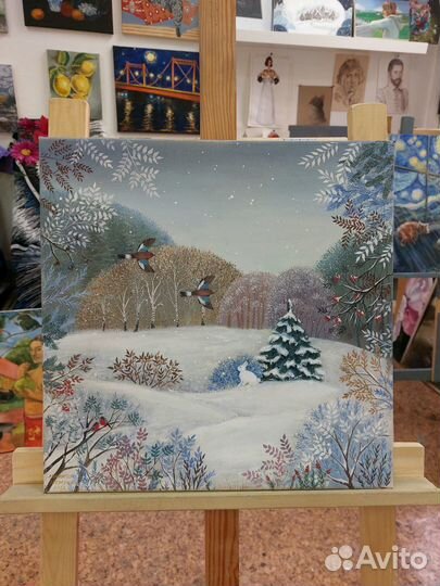 Картина маслом пейзаж