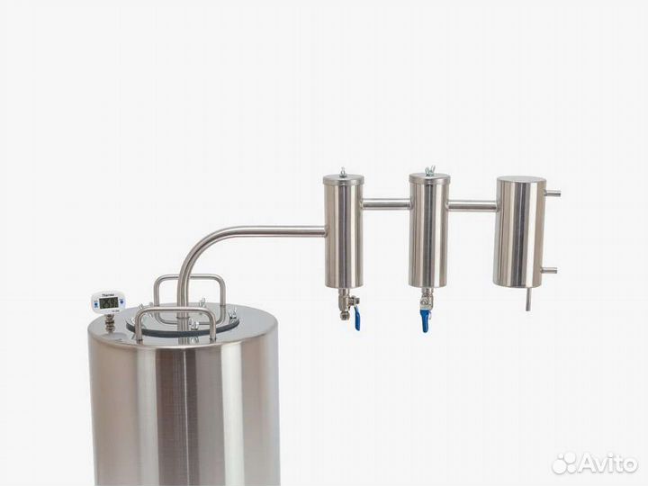 Самогонный аппарат Практик с двумя сухопарниками