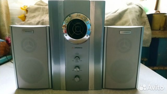 Сабвуфер и 2 колонки JetBalance JB-421 купить в Москве | Электроника ...