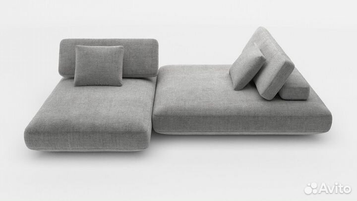 Угловой диван с оттоманкой Weich Tied Дизайнерский