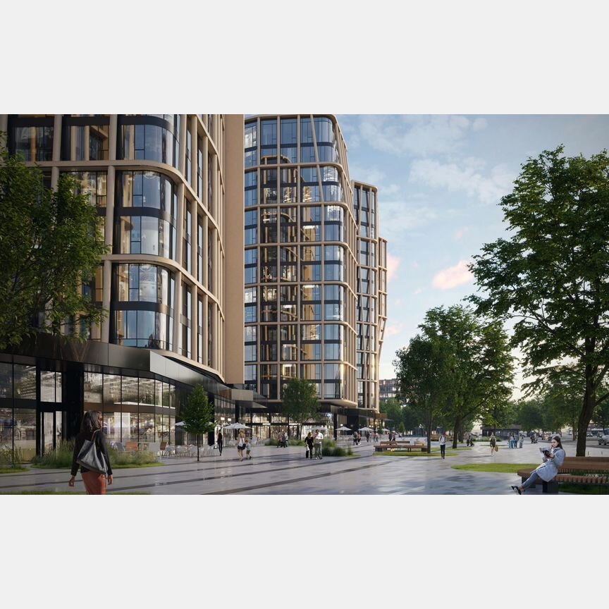 1-к. квартира, 47,4 м², 7/16 эт.