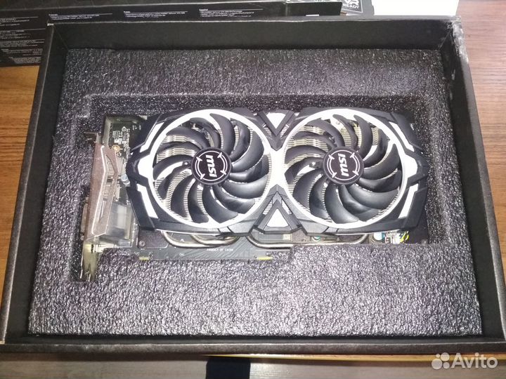 Мощная игровая видеокарта MSI GTX 1070 TI 8 GB