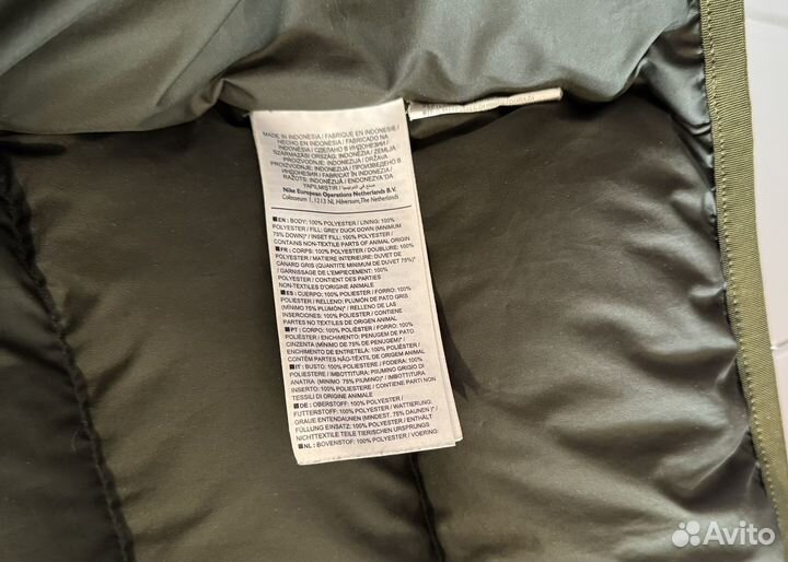 Пуховый Жилет Nike Оригинал