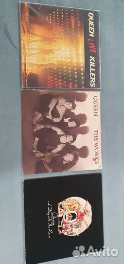 Queen LP The Works Live Killers A Day AT the Races