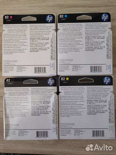 Картриджи hp 82