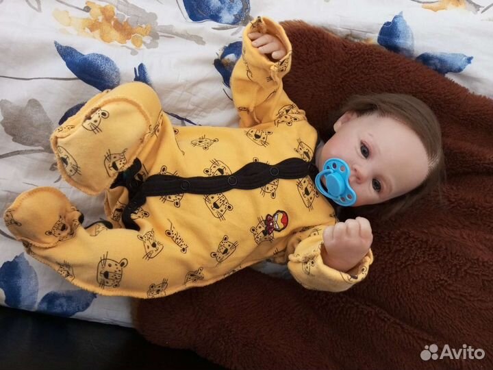 Кукла реборн мальчик 45см