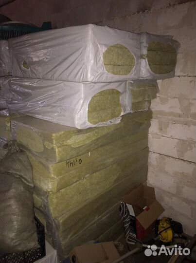 Утеплитель каменноватный пп60, пж100, маты, плиты