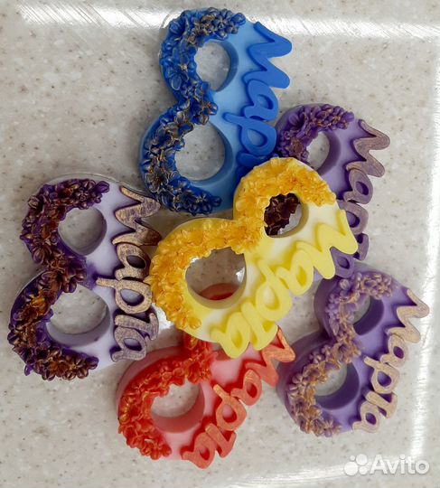 Мыло ручной работы на 8 марта