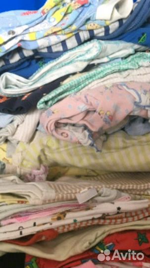 Детские вещи пакетами