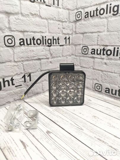 Вспышки фсо mini 48W белые, синие/красные