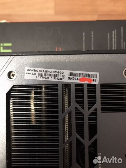 Видеокарта rtx 3070 ti