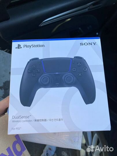 Геймпад DualSense PS5 / PlayStation 5 белые/черные