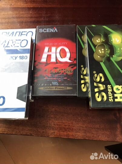Видеокасеты новые в упаковке