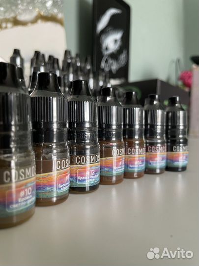 Минеральные пигменты для татуажа