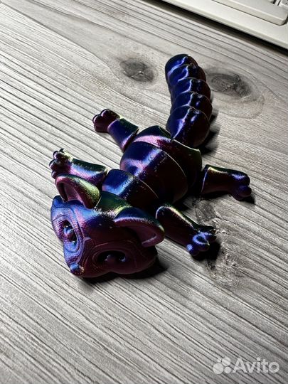 Подвижный енот