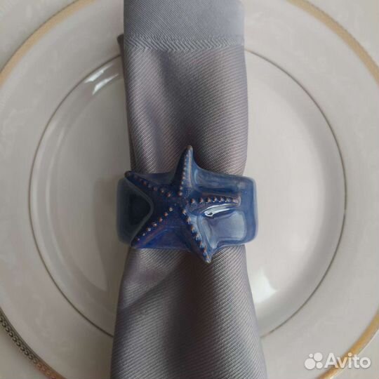 Набор керамических колец для салфеток