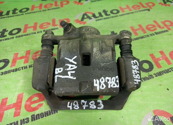 Суппорт тормозной subaru exiga YA4 задний левый