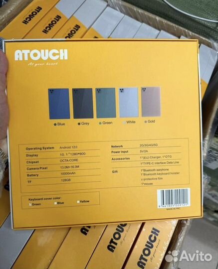 Планшет Atouch X19 Pro новый 8/256GB