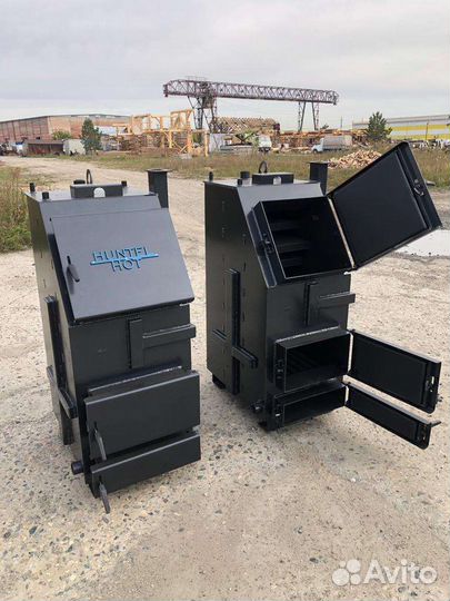 Твердотопливный котел длительного горения