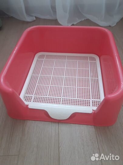 Лоток туалет для собак Triol с сеткой