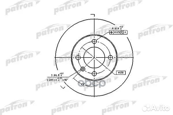 Диск тормозной передн seat: arosa 97-04, VW: LU