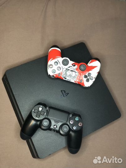 Sony Playstation 4 Slim 1Tb Много игр