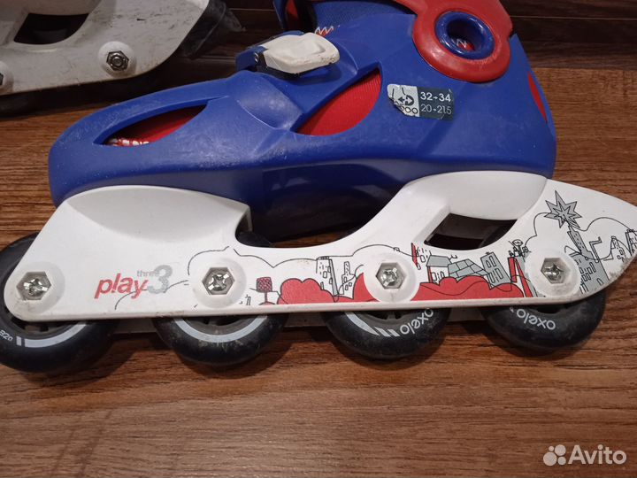 Ролики детские бу