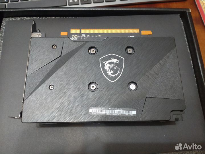 Видеокарта MSI RX 6500XT mech 2X 4GB OC