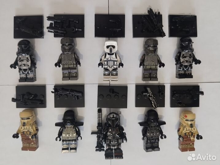 Lego фигурки по вселенной Star Wars