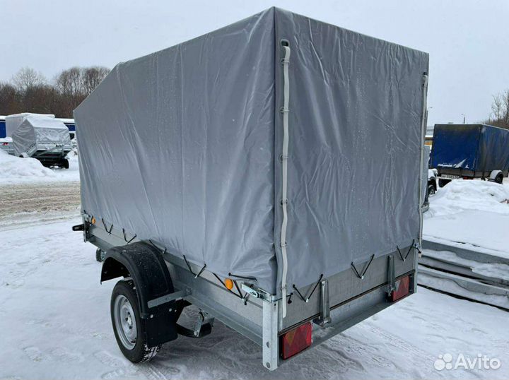 Прицеп оцинков 2.6#1.3 трейлер от пфс