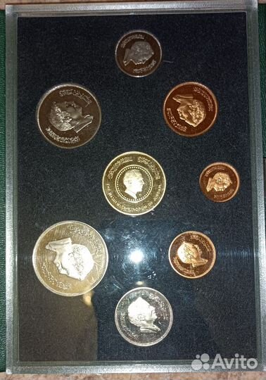 Набор монет Иордании