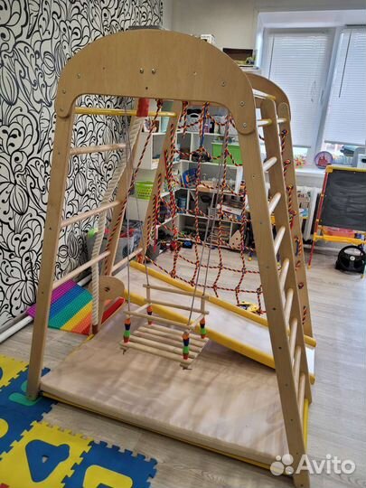 Детский спортивный комплекс напольный