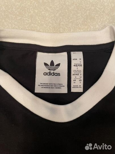 Футболка adidas originals 3 stripes