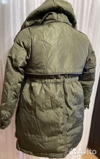 Парка для девочки, размер 130