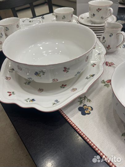 Блюдо фарфор германия villeroy bosh petit fler