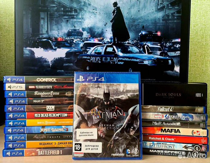 Игра Batman Archam Collection PS4