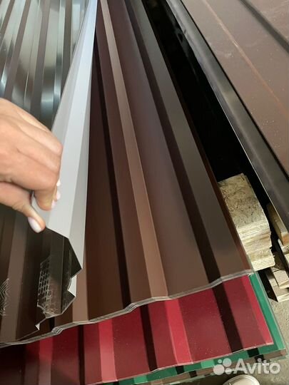 Профнастил цинк крашенный с доставкой